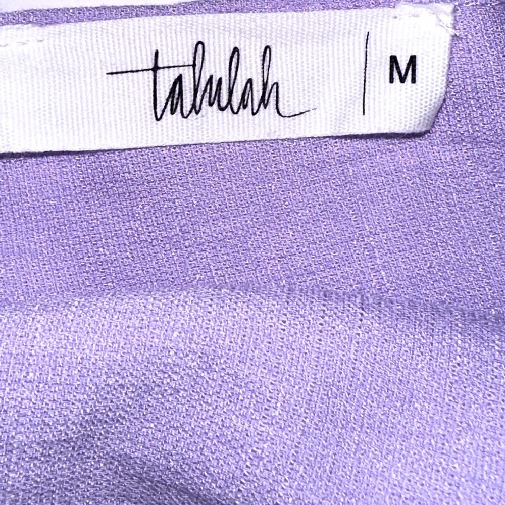 Talulah Lavender Babydoll Mini Dress - Picture 5 of 6